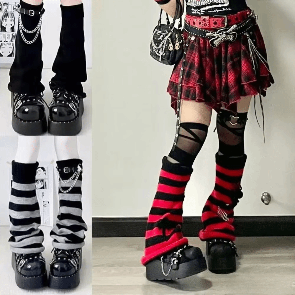 Meias-calças de malha estilo j - Boot Sock Slouchy avaliação e preço